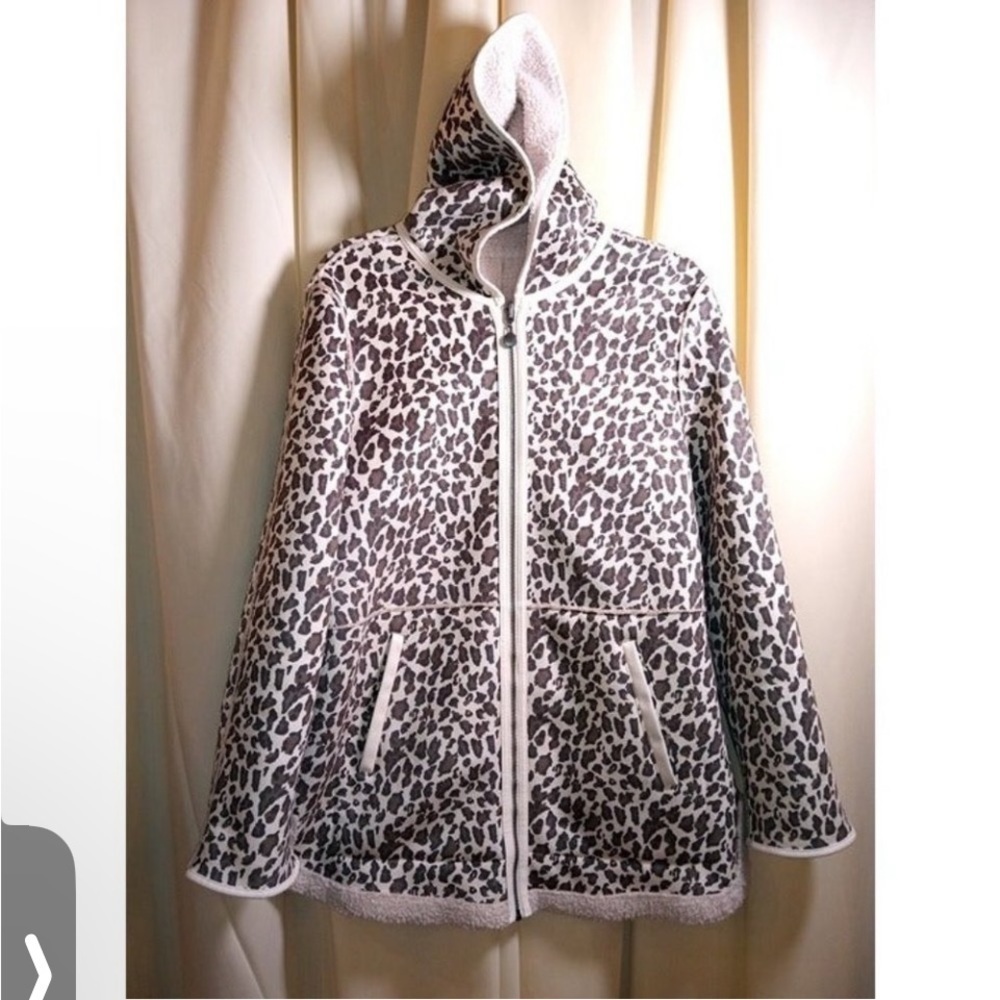 Laurier & Co. Size S Reversible Leopard Print Long Coat. New with tags.
